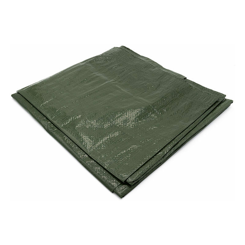 Bâche de protection 150g avec oeillets - Vert 3m x 6m Vert