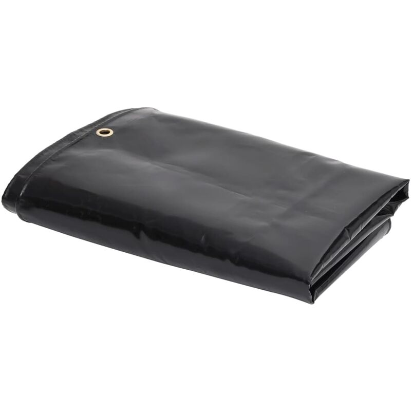 True Deal - Bâche de protection 650 g/m² 3x4 m Noir