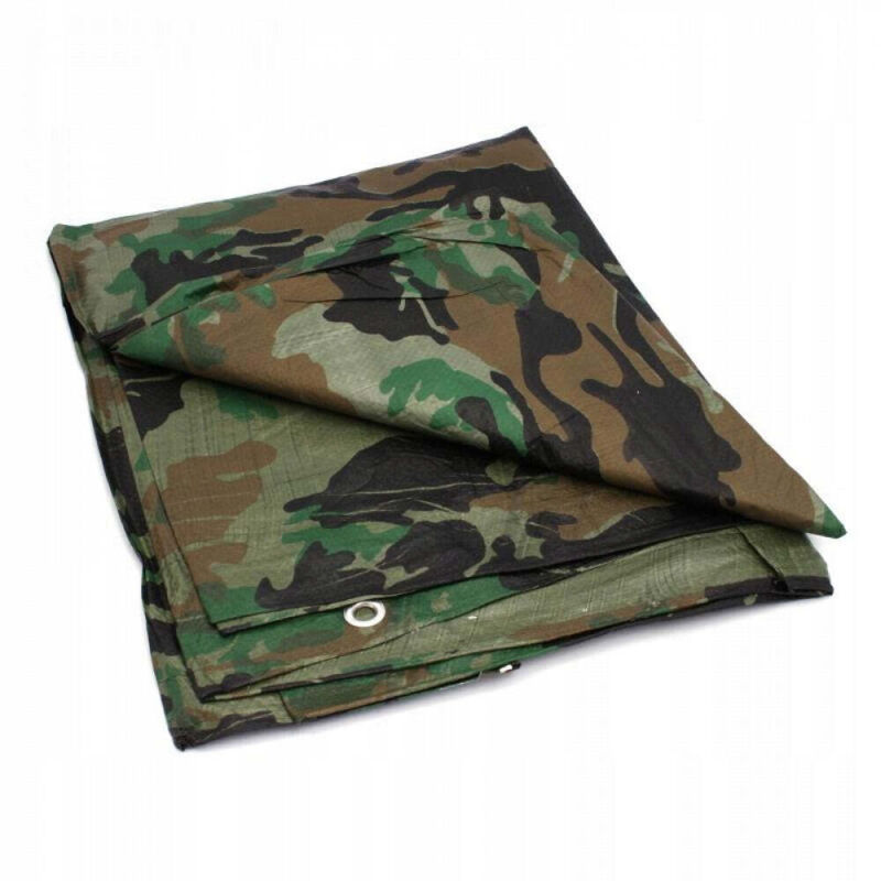Bâche De Protection Camo 6x10m / 80g Nn