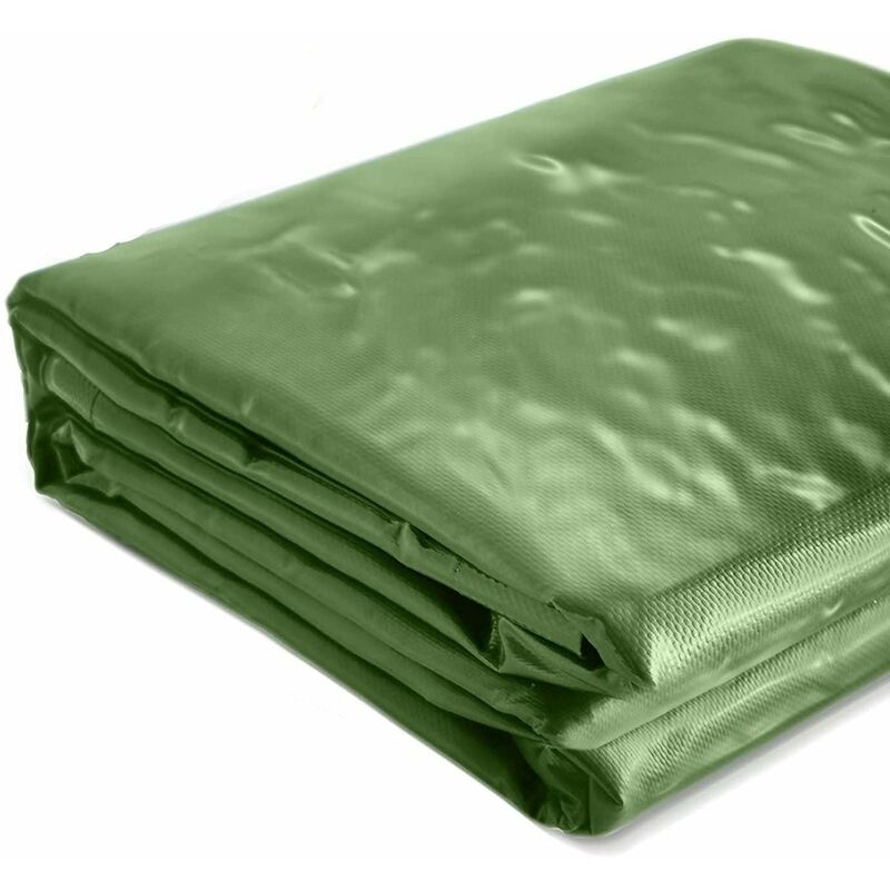 Bâche de protection imperméable résistante aux intempéries polyester revêtu de pvc 650 g m² couverture étanche d'extérieur camion meuble de jardin