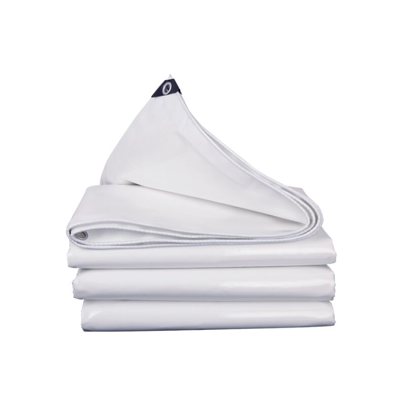 Bâche imperméable et durable,,Bâche pvc, Bâche Imperméable Blanche avec Œillets 2x3m Bâche Haute Densité