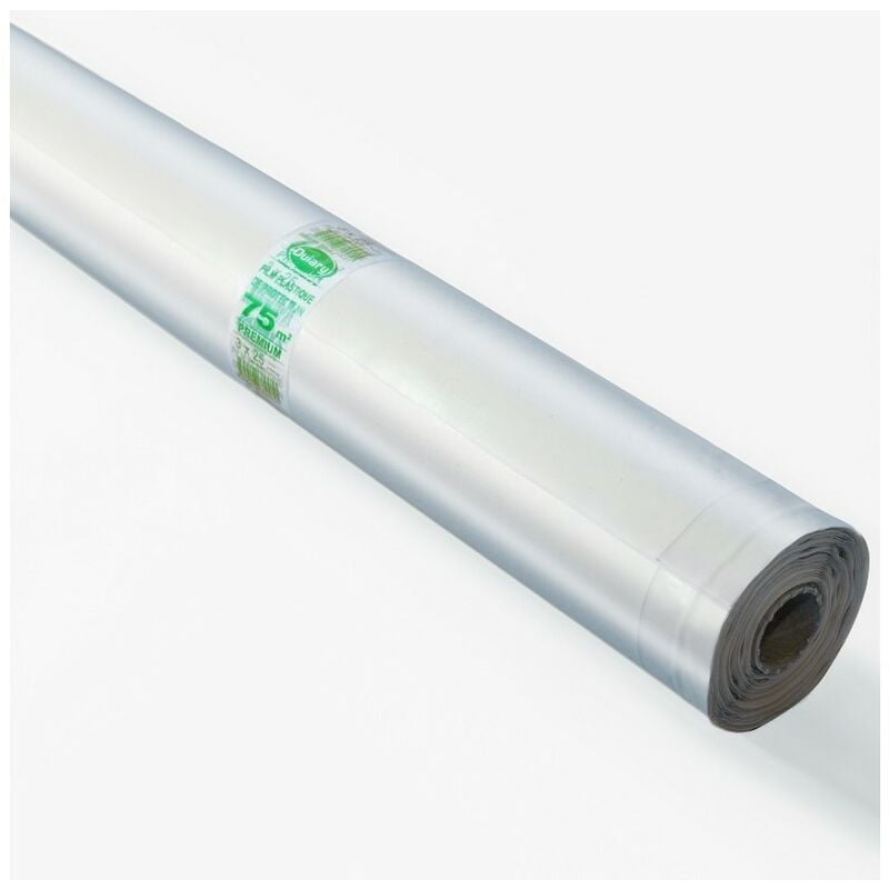 Bâche peinture en rouleau 3x25 m - Résistante - Translucide - Etanche - Fabrication française - Kalembal