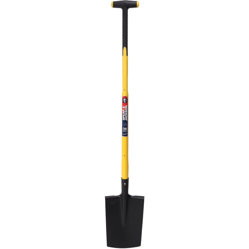 Spear&jackson - Bêche à rebords de 28 cm manche béquille trimatière