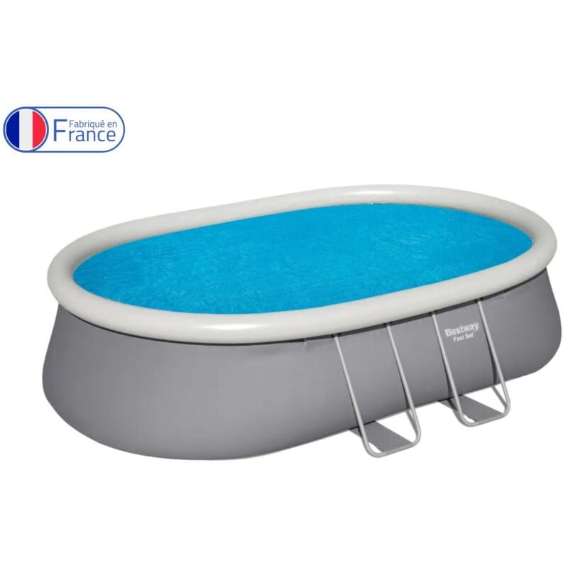Ac-deco - bestway Bâche à bulles ovale 500x311cm pour piscine Fast Set 549x366x122cm