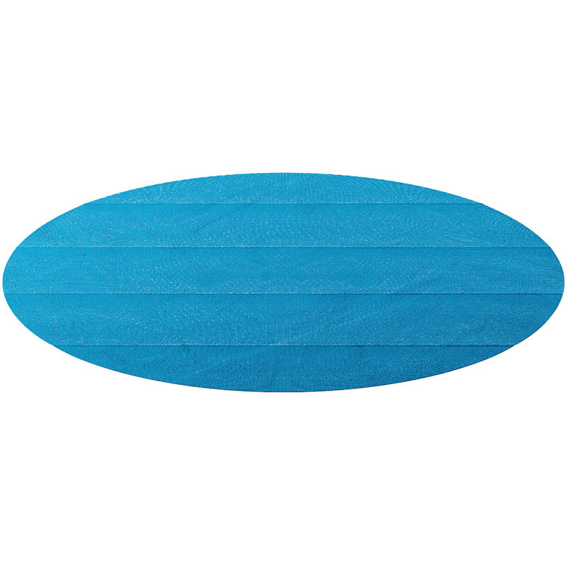 Bâche solaire pour piscine 366cm bleu ronde Oskar