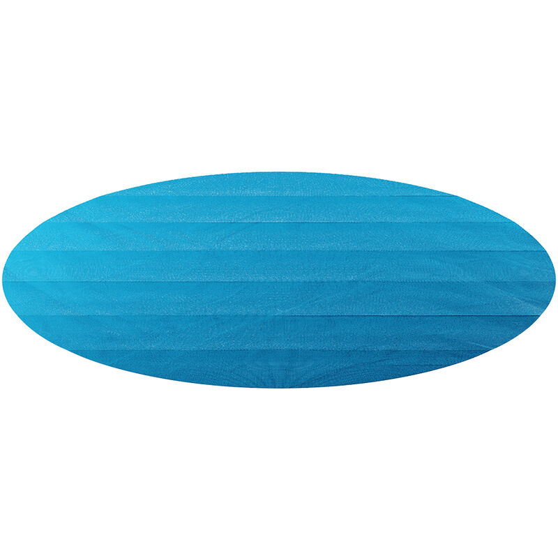 Vicco - Bâche solaire pour piscine 457cm bleu ronde Oskar