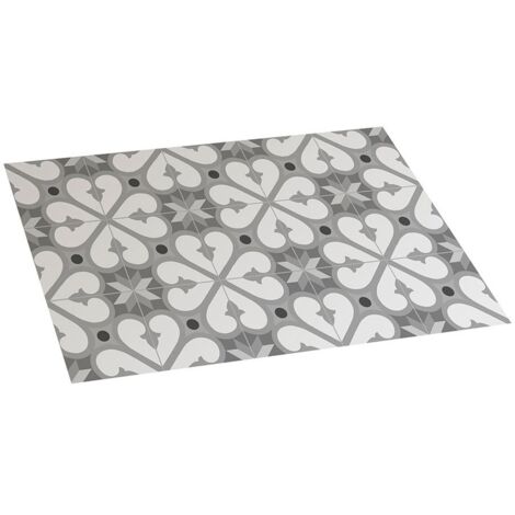 bcn vinyl teppich grau 45x75cm