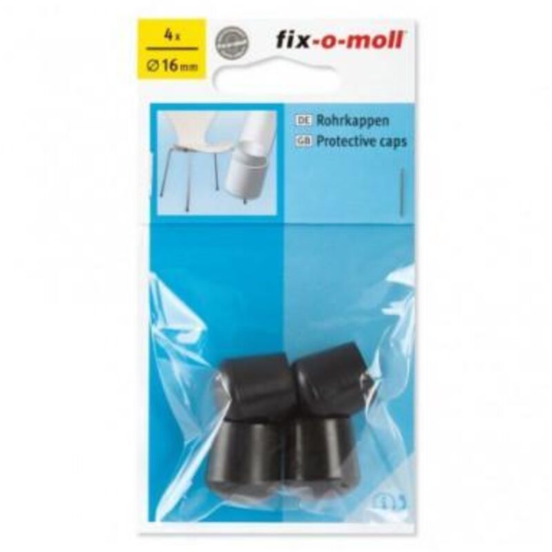 Bcs TIP STUHLEBEIN 3566525 schwarze Endstücke Durchmesser 25 mm