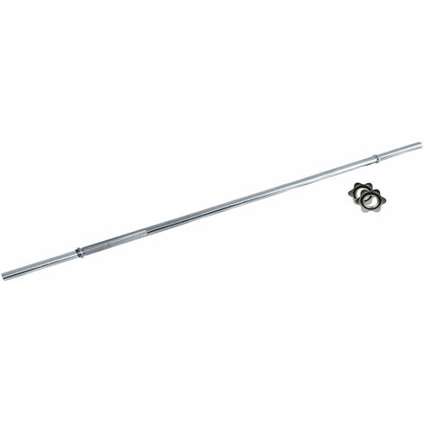 Bcv-180 - Bilanciere Cromato 180 cm - Chiusura Vite - Ø25 mm