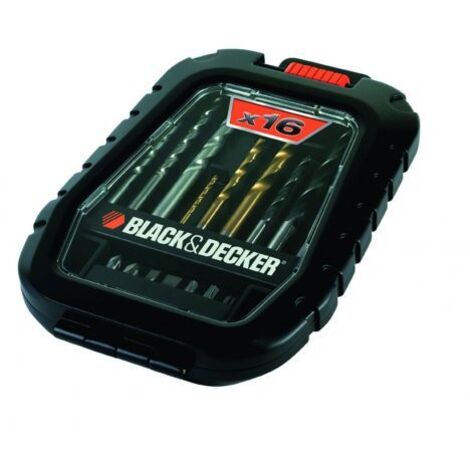 B&D art A7185 set 16 punte trapano per avvitare forare inserti 25 mm