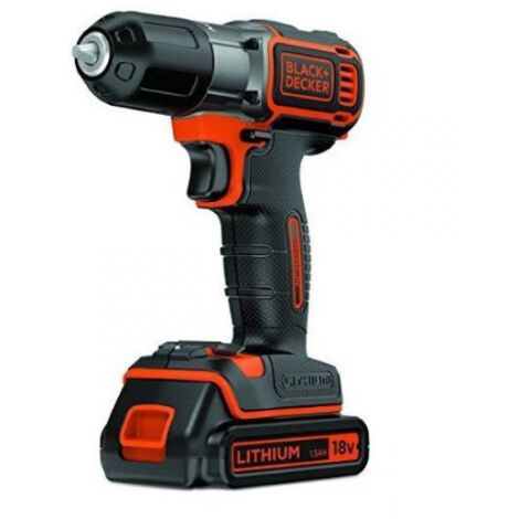 B&D ASD184K Autosense avvitatore trapano a batteria 18V 1,5 Ah a litio