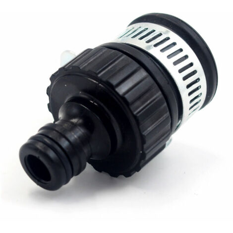 BDD adaptateur tuyau arrosage et cuisine, raccords de et ronds, raccords de tuyau d'arrosage, en caoutchouc de haute qualité, peut être connecté à n'importe quel et de 16-20 mm