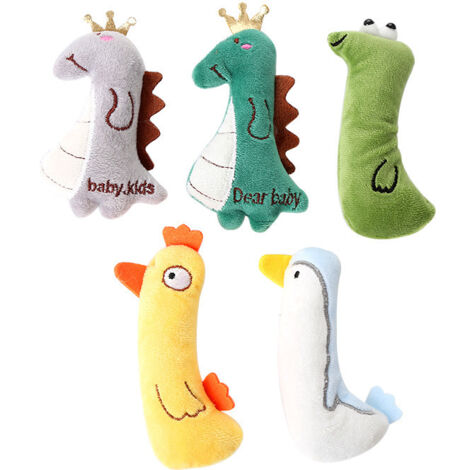 BDD Jouets pour chats, jouets en peluche, jeux interactifs pour chats, 5 pièces