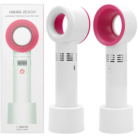 BDD Mini ventilateur rechargeable USB portable pour extensions de cils, ventilateur de climatiseur pour extensions de cils, blanc, petit ventilateur