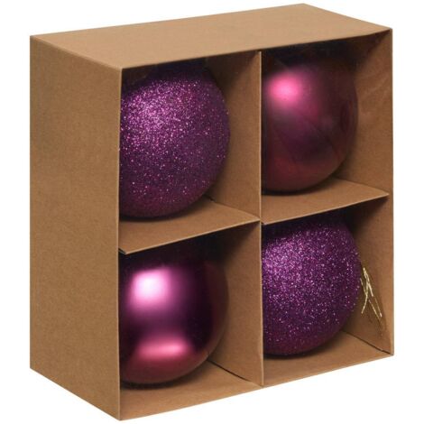 BDN 100MM X4 VIOLETT SVEA - Feeric lights & christmas
