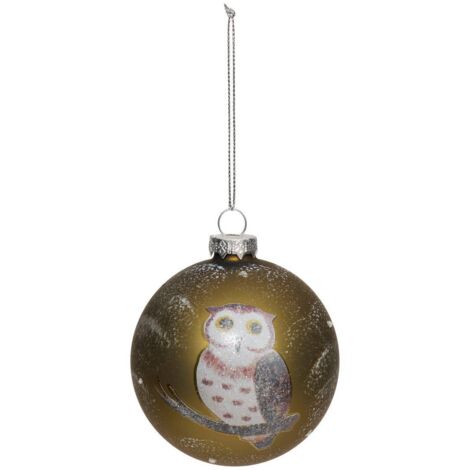 BDN GLAS 80MM EULE KHAKI - Feeric lights & christmas