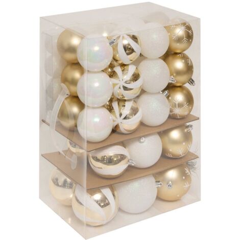 BDN KIT 60 PIEZAS DECO RENA O BL - Feeric lights & christmas