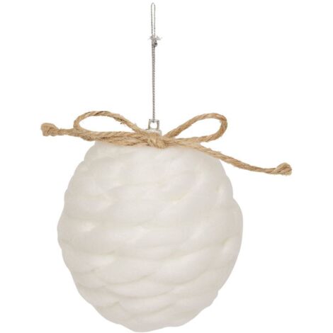 BDN PLF PUNTO LANA BL 80MM - Feeric lights & christmas