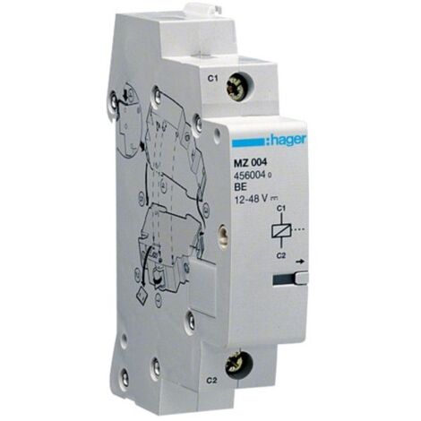BE 12-48V DC - DISJONCTEURS PH+N HAGER MZ204