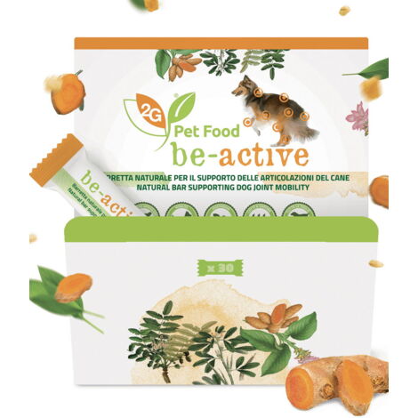 BE-ACTIVE snack in barretta per cani funzionale per muscoli e articolazioni 30 pezzi