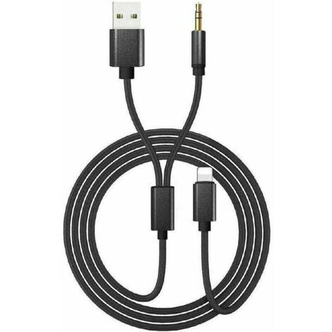 Be applicable Bmw & Mini Ipod Iphone 6 7 8 X Xs Xr Audio Interface Usb Cable Aux Adapter Cable and adapter for CCTV MUMU
