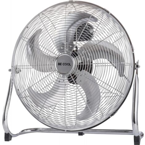 BE COOL BC45WM2205 Windmaschine Bodenventilator, 45cm