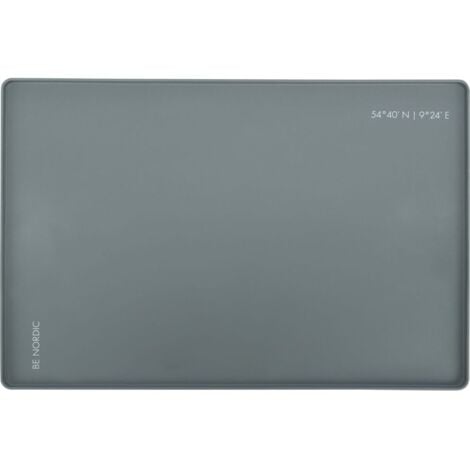 Be nordic sottociotola in silicone 60×40cm colore grigio
