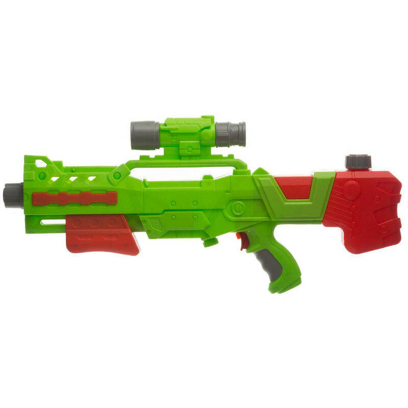 Betoys - Pistolet à pompe à eau 1 Jet avec viseur - 50 cm - Be Toys - Vert