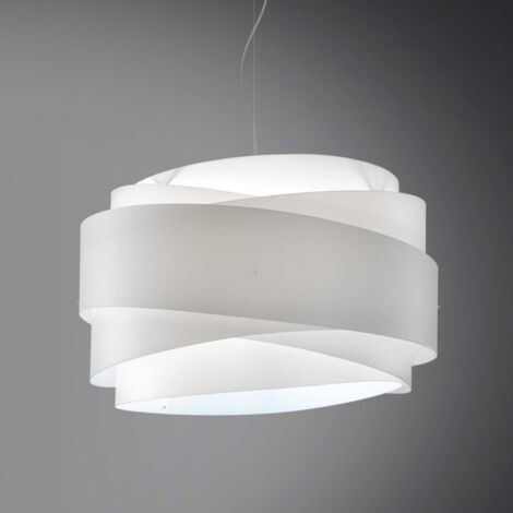 BEA lámpara de suspensión una luz Blanco diámetro 60x h38 cm