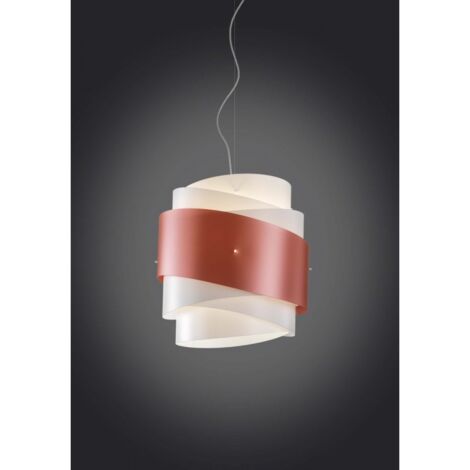 BEA lámpara de suspensión una luz Cobre diámetro 40x h39 cm