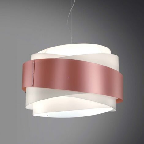 BEA lámpara de suspensión una luz Rosa diámetro 60x h38 cm