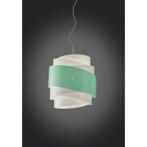 BEA lampe à suspension à une lumière Vert diamètre 40x h39 cm