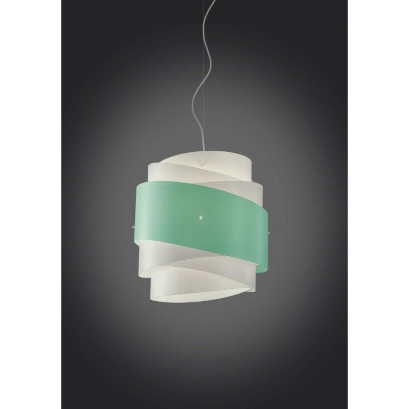 Linea Zero - BEA Pendelleuchte ein grünes Licht Durchmesser 40x h39 cm
