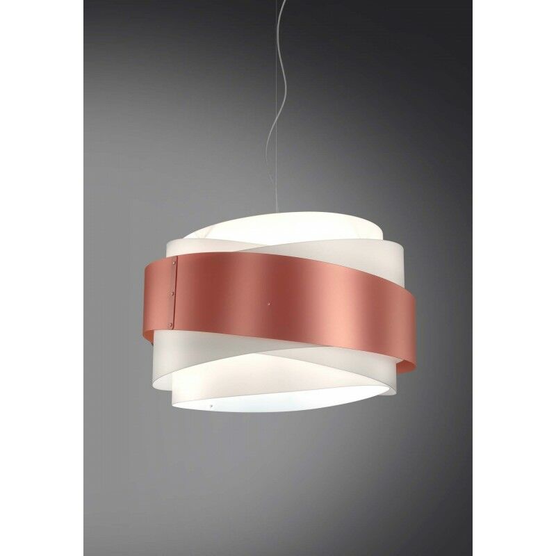 BEA Pendelleuchte ein Licht Kupfer Durchmesser 60x h38 cm