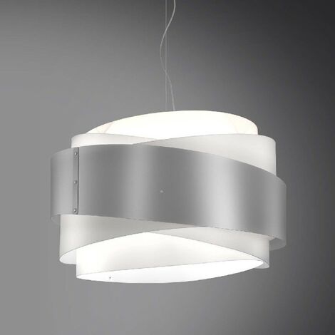 BEA suspension à cinq lumières Argent diamètre 60x h38 cm