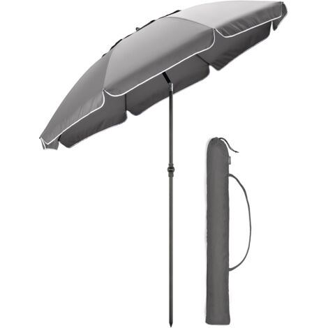 Beach Parasol - Grey
