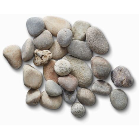 Beachcomb Grey Bulk Bag 850 kg - 30-50 mm Premium Cobbles - L100 x W100 x H80 cm