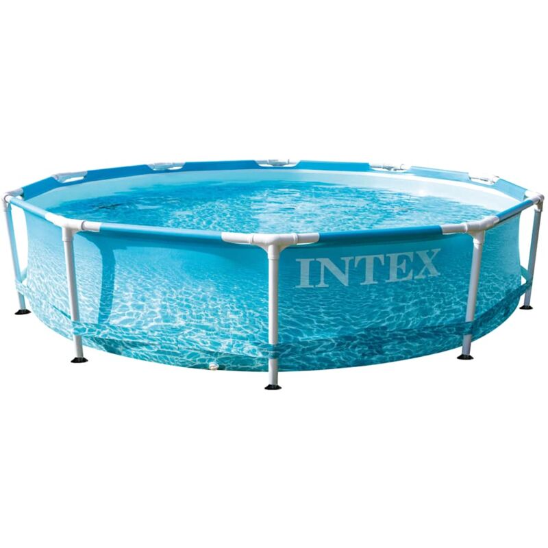 Beachside Metal Frame Pool 305x76 cm Intex