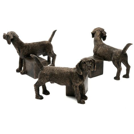 Beagle Plant Pot Feet - Set of 3 - L8.5 x W10.5 x H7.5 cm