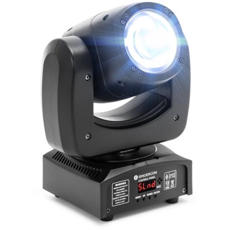 SINGERCON Beam Moving Head LED Bühnenlicht-Spot 100 % dimmbar 60 W RGBW 4-in-1 120 W RGBW