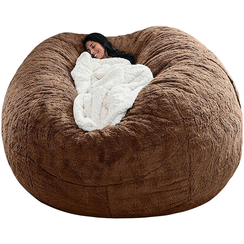 

Bean Bag Funda para silla solamente (sin relleno) Funda lavable ultra suave para sillon de piel PV para organizar juguetes de peluche o textiles,