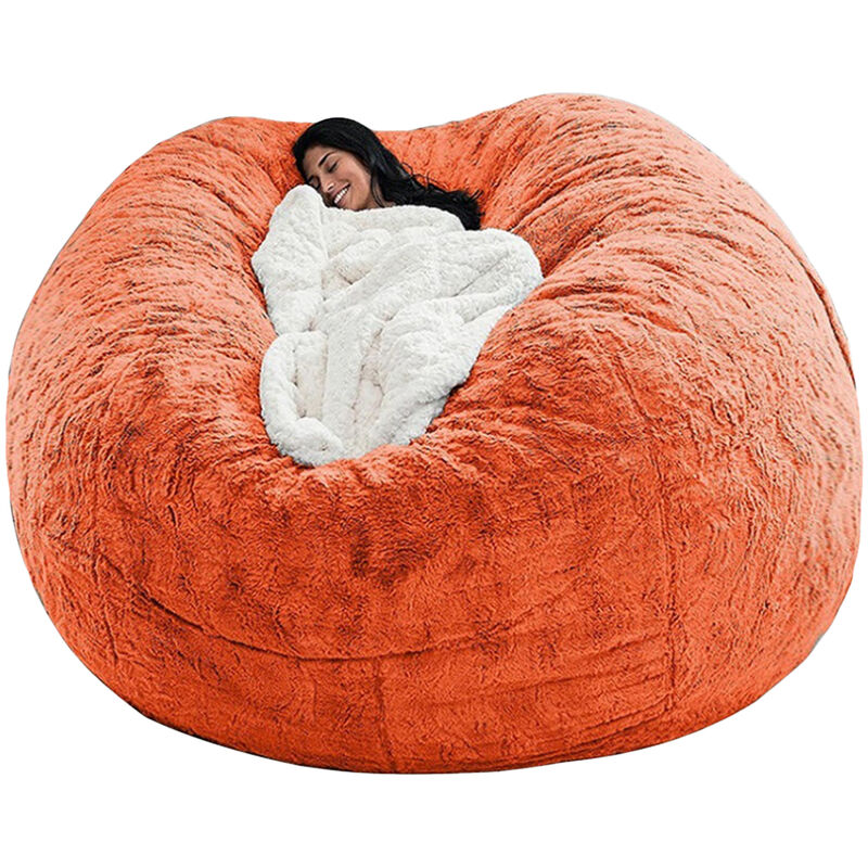 

Bean Bag Funda para silla solamente (sin relleno) Funda lavable para sillon de piel PV ultra suave para organizar juguetes de peluche o textiles,