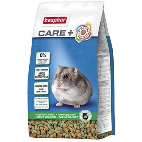 Beaphar Care+ Dwarf Castas estromesso cibo per criceti nani, 700 gr