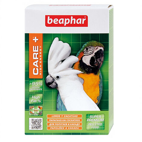 Beaphar Care+ Loros e Cacatuas Food in pellet, 1 kg
