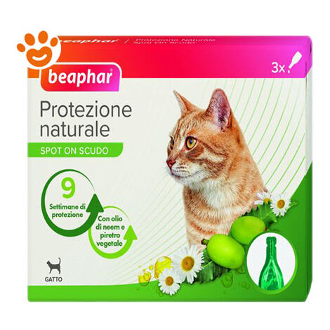 Negozio prodotti CANI E GATTI. ORME NATURALI Spot ON per CANI  > 10KG 5 pipette OLIO NEEM