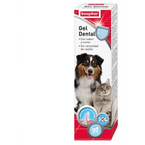 BEAPHAR Gel Dental para Perro y Gato, 100 gr