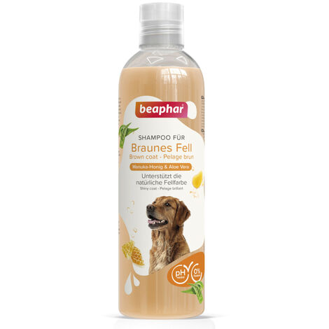 Beaphar Hundeshampoo für braunes Fell 250 ml