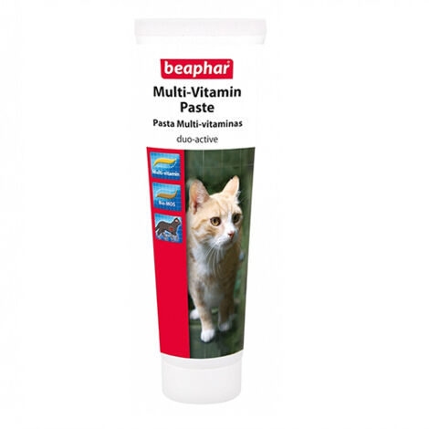BEAPHAR Pasta Multi-Vitaminas para Gatos, 100 gr