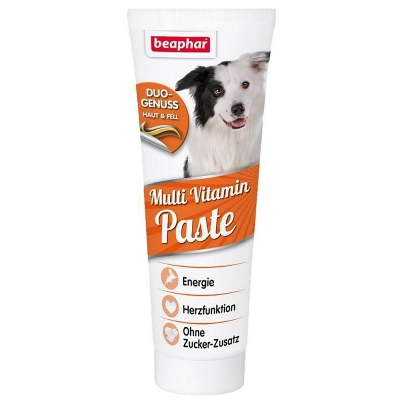 

Pasta MULTIVITAMINAS para perro 100 gr - Beaphar