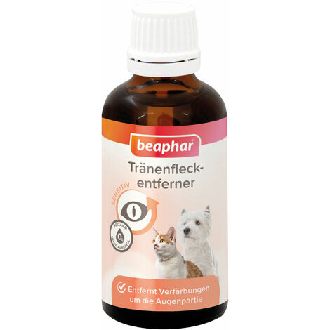 Beaphar Sensitiv Tränenfleckentferner 50 ml Augenpglege für Hunde